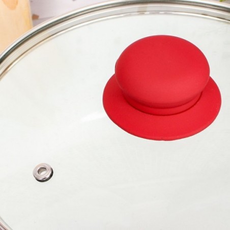 Panela Caçarola Revestimento Cerâmico Vermelho 20 Cm Wellmix