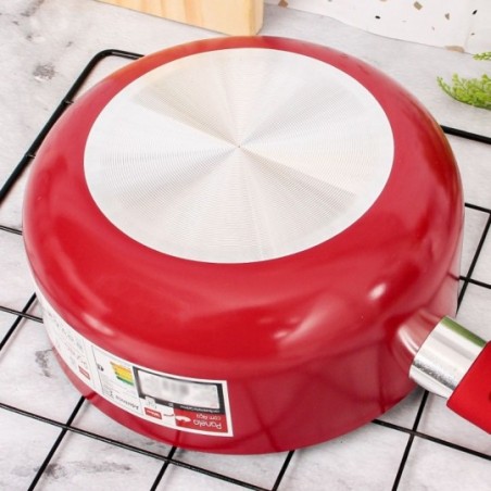 Panela Caçarola Revestimento Cerâmico Vermelho 20 Cm Wellmix