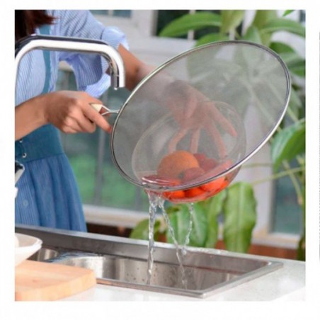 Tela Protetora Fritura Antirespingo Frigideira Wellmix 30 cm