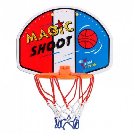 Jogo De Basquete Tabela Cesta Com Bola Wellmix 28 cm