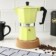 Cafeteira Italiana Moka De Alumínio 200Ml Amarelo Wellmix