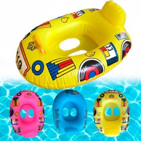 Boia Assento Inflável Infantil Colorido 64 x 43 Cm Wellmix
