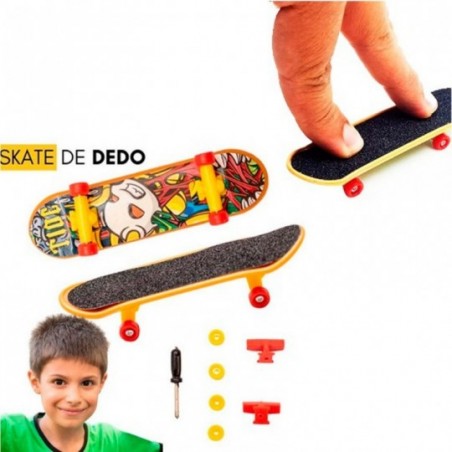 Skate Dedo X-Finger Radical C/ Luz e Acessórios WellKids