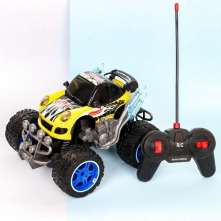 Carro De Controle Remoto Possante 7 Funções C/ Luzes 1:20