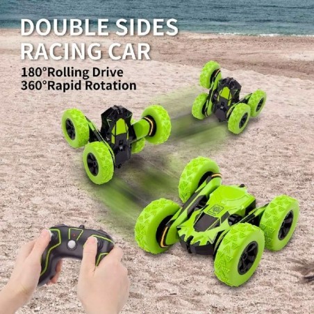 Carro De Controle Remoto Giro Radical 360° C/ Luzes Wellkids