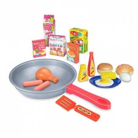 Frigideira Gourmet Infantil Com 18 Acessórios Pica Pau