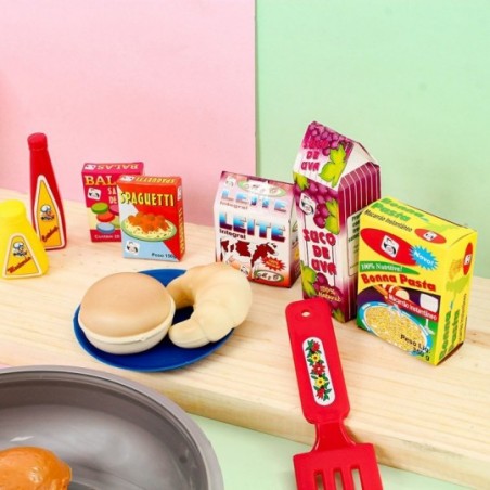 Frigideira Gourmet Infantil Com 18 Acessórios Pica Pau