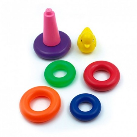 Meu Patinho Didático Argolas Jogo Educativo - Pica Pau