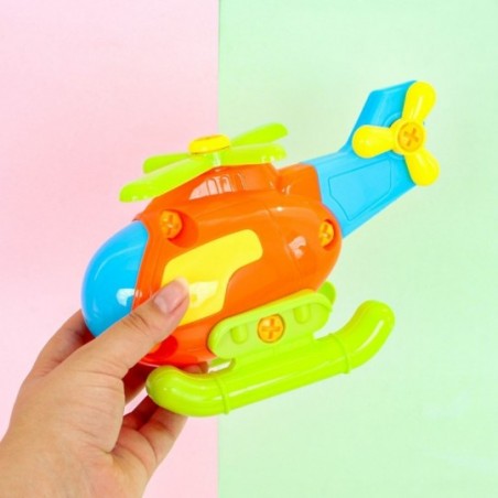 Brinquedo Helicóptero Infantil Monta Desmonta - Pica Pau