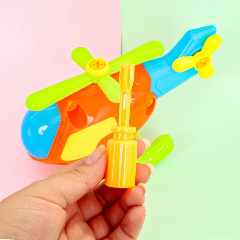 Brinquedo Helicóptero Infantil Monta Desmonta - Pica Pau