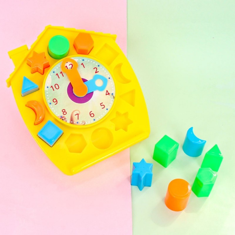 Relógio Casinha Da Hora Brinquedo Infantil - Pica Pau
