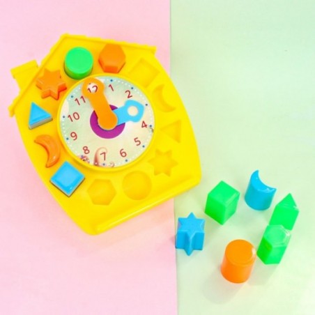 Relógio Casinha Da Hora Brinquedo Infantil - Pica Pau