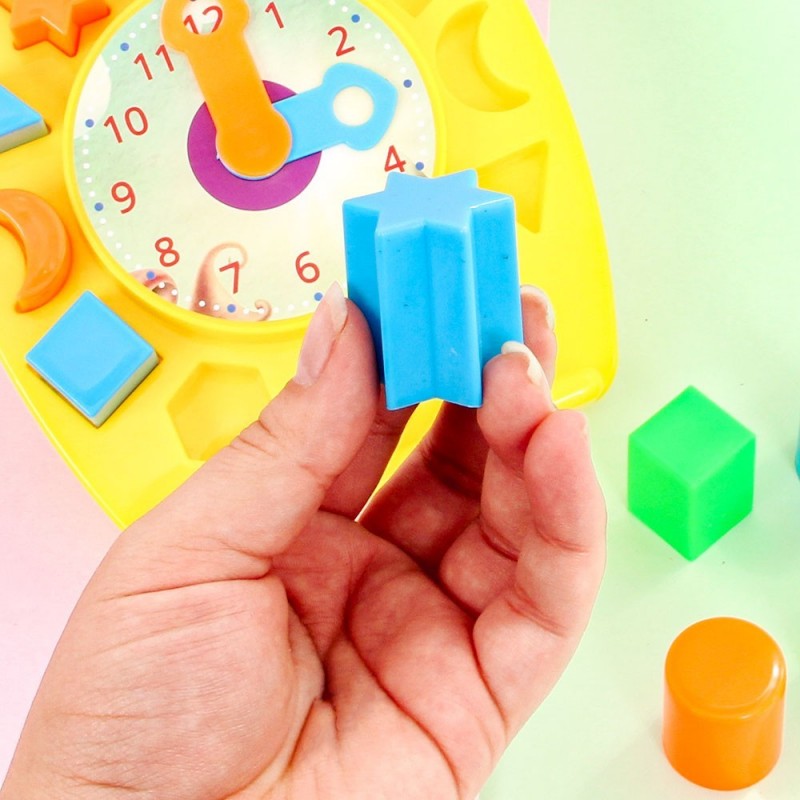 Relógio Casinha Da Hora Brinquedo Infantil - Pica Pau