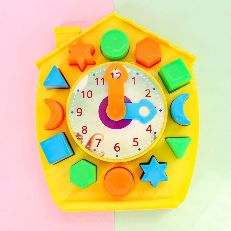 Relógio Casinha Da Hora Brinquedo Infantil - Pica Pau