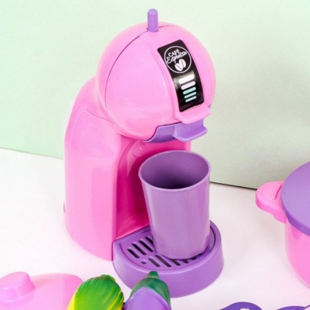 Kit Cozinha Infantil Com Hortifrut 19 peças