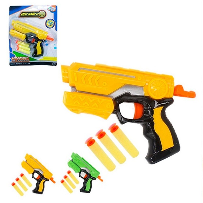 Brinquedo Lançador De Dardos Ultra Mira C/ 3 Dardos Wellkids