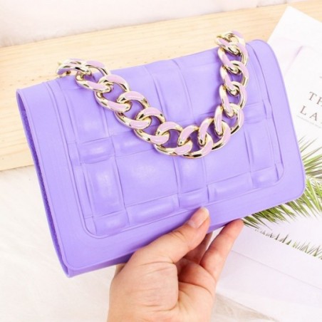 Bolsa Feminina De Ombro Luxo Correntes Matelassê