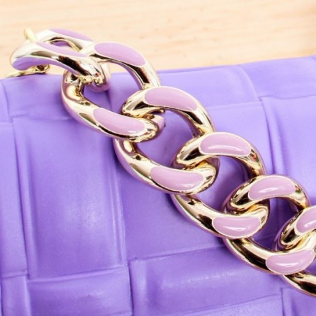 Bolsa Feminina De Ombro Luxo Correntes Matelassê