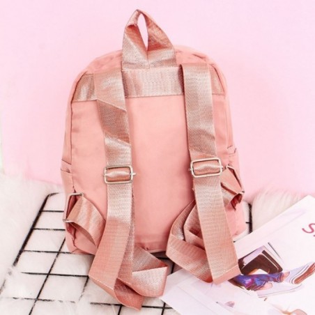 Mini Mochila Bolsa Feminina Matelassê Com Chaveiro Pompom