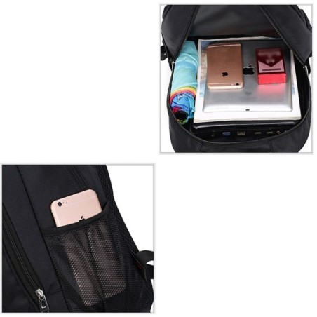 Mochila Masculina Universitária Escolar Com Porta Notebook
