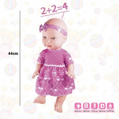 Boneca Infantil Baby Nice Educadora Fala 72 Frases Nova Toys