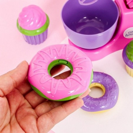 Kit Confeitaria Infantil Com Docinhos E Batedeira 6 Peças