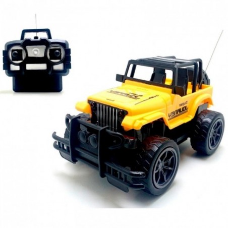 Carrinho De Controle Remoto Possante 7 Funções 1:24 Off Road