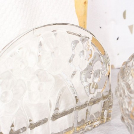 Conjunto Açucareiro 240ml e Porta Guardanapo 11 cm Florido
