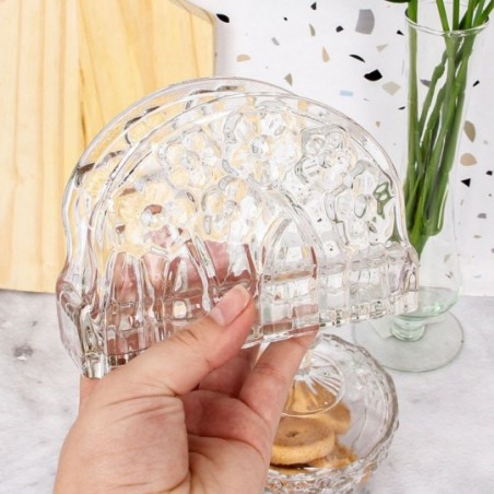 Conjunto Açucareiro 240ml e Porta Guardanapo 11 cm Florido