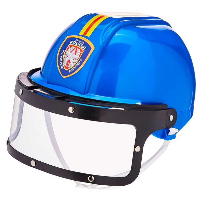 Capacete Brinquedo Esquadrão Policial Infantil