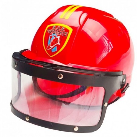 Capacete Bombeiro Resgate Brinquedo Infantil