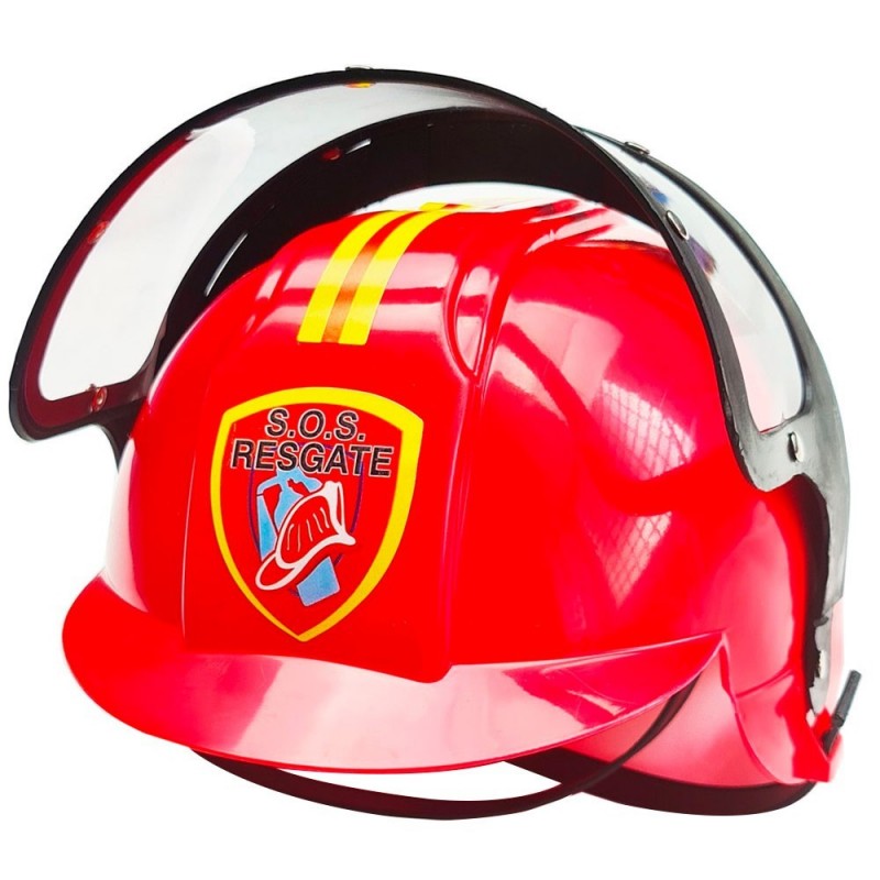 Capacete Bombeiro Resgate Brinquedo Infantil