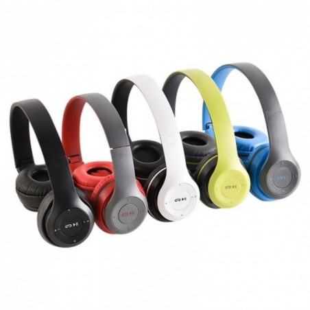 Headphone Fone De Ouvido Bluetooth Estéreo SD/FM Colorido