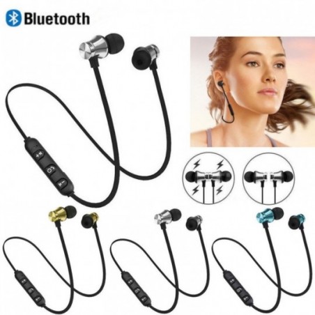 Fone Ouvido Intra-Auricular Microfone Esportivo Bluetooth