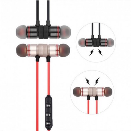 Fone Ouvido Intra-Auricular Microfone Esportivo Bluetooth
