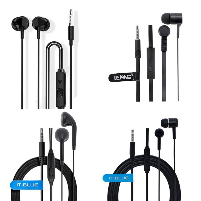 Fone De Ouvido Earphone Com Microfone Sem Ruído  