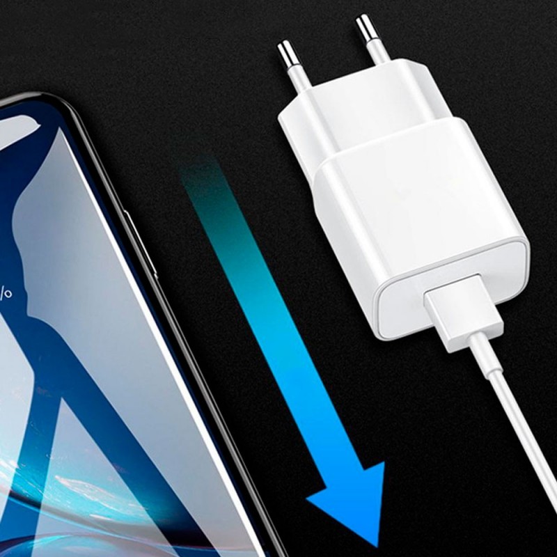 Kit Carregador Turbo Completo P/ iPhone IOS 100-240V