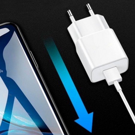 Kit Carregador Turbo Completo P/ iPhone IOS 100-240V