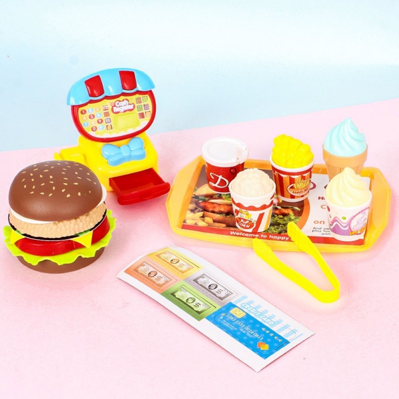 Kit Hora Do Lanchinho C/ Acessórios Variados Brinquedo Infantil