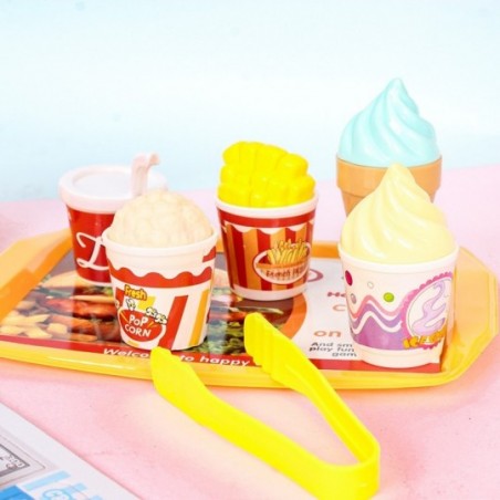 Kit Hora Do Lanchinho C/ Acessórios Variados Brinquedo Infantil