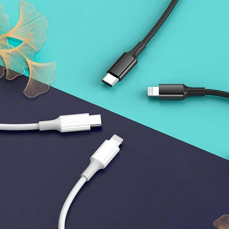 Cabo Carregamento Dados USB iPhone Turbo 1M No Atacado