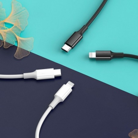 Cabo Carregamento Dados USB iPhone Turbo 1M No Atacado