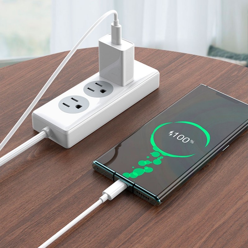 Cabo Carregamento Dados USB Tipo C Turbo 1M No Atacado