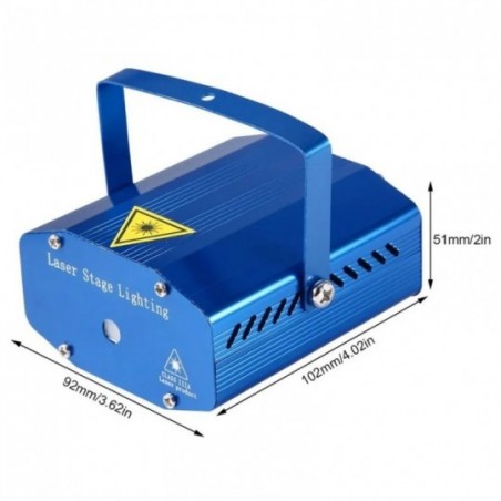 Mini Projetor Led Laser Holográfico Portátil Tripé Bivolt