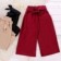 Calça Feminina Pantacourt Lisa Cintura Elástica Amarração