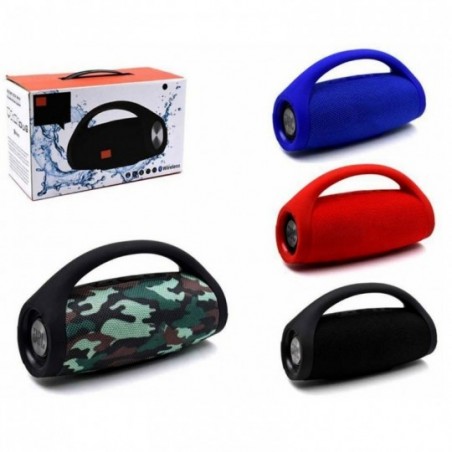Caixa De Som Boombox Portátil Speakerphone Prova D'Água