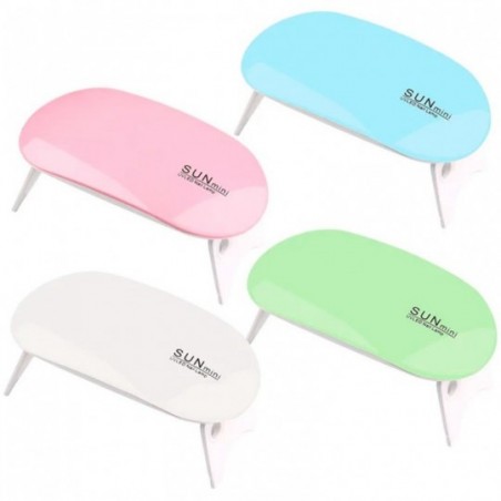 Mini Cabine Secador De Unha Com Luz De Led UV Portátil