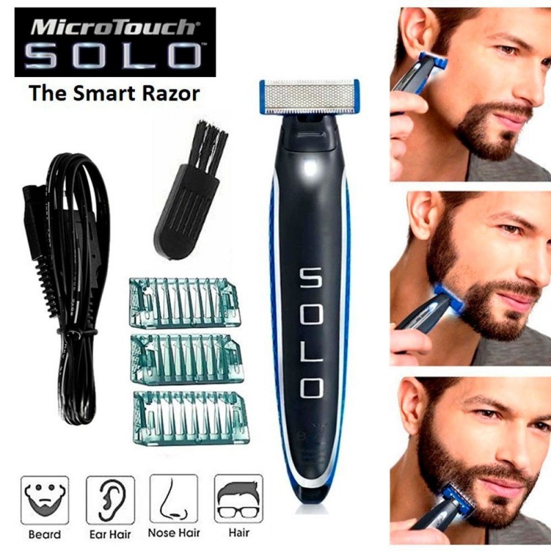 Barbeador Aparador Corporal Masculino Recarregável