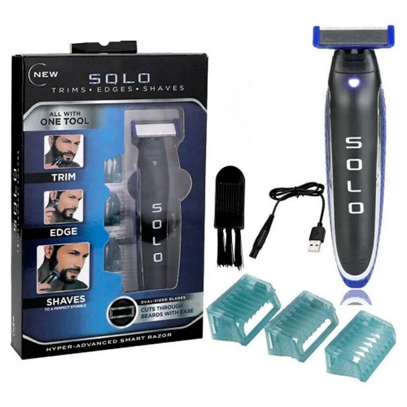 Barbeador Aparador Corporal Masculino Recarregável