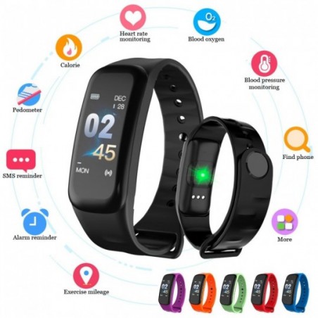 Relógio Pulseira Inteligente Smartwatch Touch Display LED